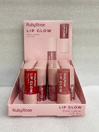 Oleo Labial Lip Glow c/24pcs (HB-L6502) RUBY ROSE