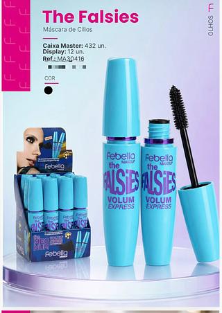 Mascara de Cilios c/12pcs FEBELLA