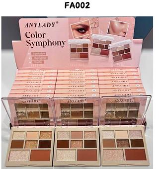 Paleta de sombras /24pcs ANYLADY