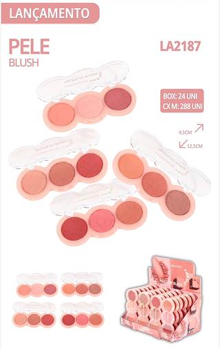 Paleta Blush c/24pçs Labranche