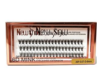 Cílios Tufinho – New Show (30P-0.07-8MM) C/10pcs