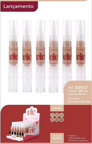 Corretivo liquido viv cor A /36pcs VIVAI