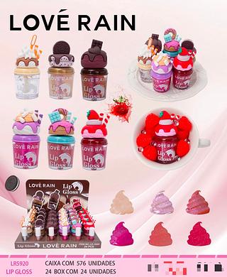 Lip gloss /24pcs LOVE RAIN