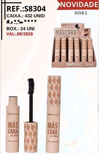 Mascara de Cilios c/24pcs Sarah's