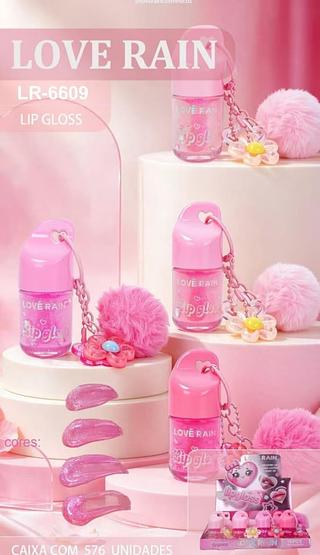 Lip gloss c/16pcs LOVE RAIN