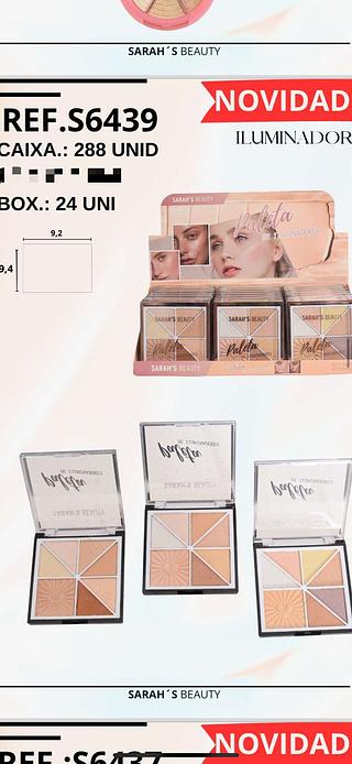 Iluminador c/24pcs (S6439) Sarah's