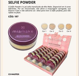 Pó Translucido Selfie Powder c/24pçs Mia Make