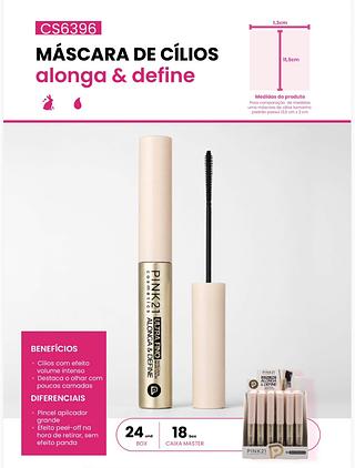 Mascara de cilios c/24pcs PINK 21