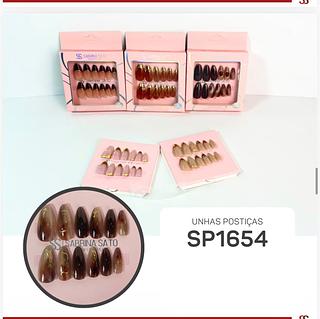 Unha postica em pvc c/12pcs SABRINA SATO