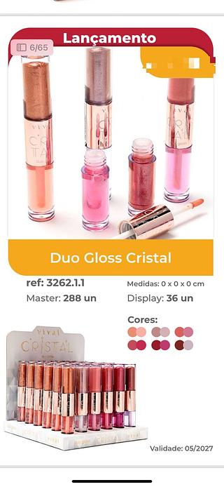 Duo Gloss Cristal c/36pcs VIVAI