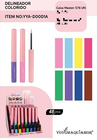DELINIADOR COLORIDO C/48PCS
