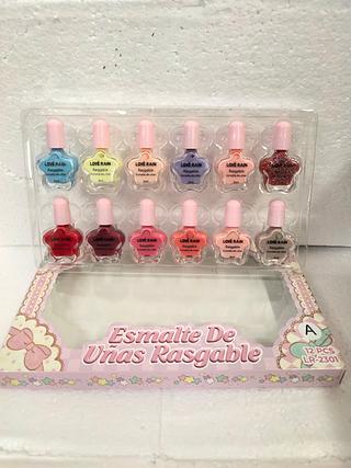 Esmalte Rasgable C/12pcs LOVE RAIN