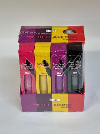 Máscara de Cilios /12pcs Bella Femme