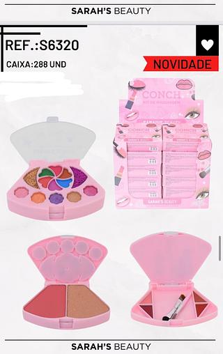 Kit maquiagem Conch /24pçs (S6320) Sarah's