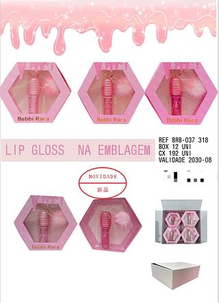 Lip gloss na emblagem C/12pcs BOBBI RARA