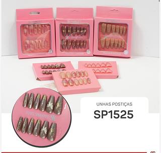 Unha postica em pvc c/12pcs SABRINA SATO