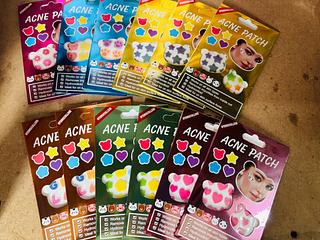 Adesivos Hidrocoloidais para Acne -/12PCS