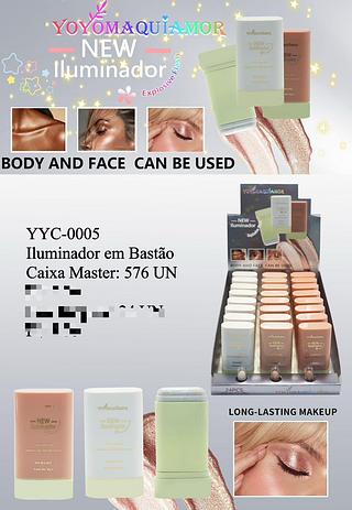 Iluminador em bastao c/24pcs (YYC-0005) YOYO MAQUIAGEM