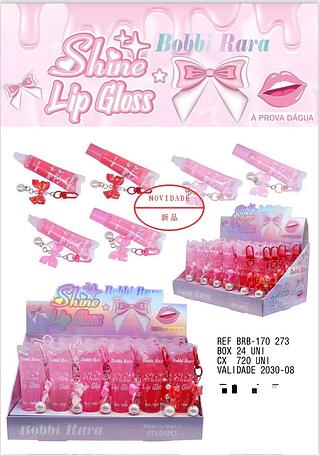 Lip gloss shine c/24pcs BOBBI RARA