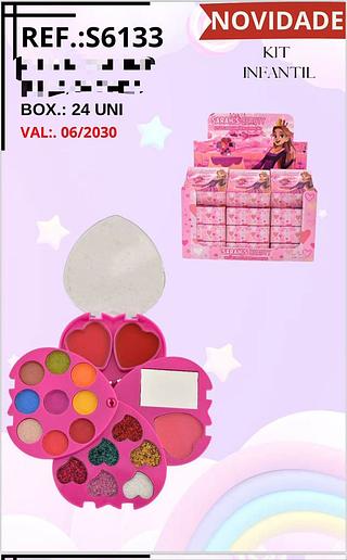 Kit Infantil c/24pçs Sarah´s Beauty