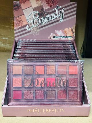 Paleta de 18cores /12pcs Phalle Beauty