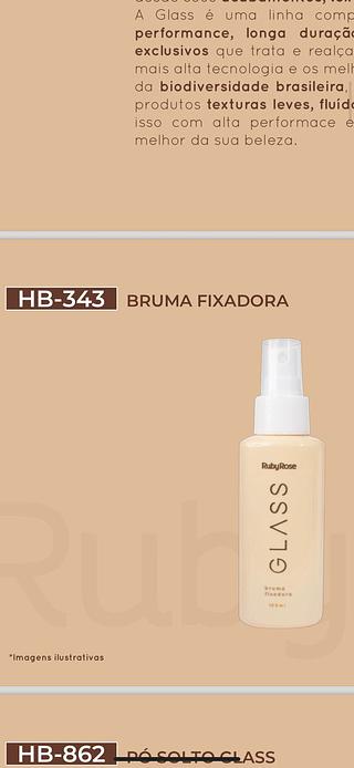 Bruma Fixadora (HB-343) RUBY ROSE