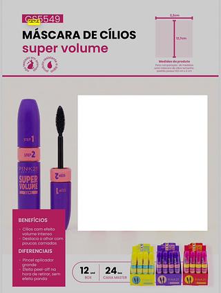 Mascara para cilios /12pcs Pink21