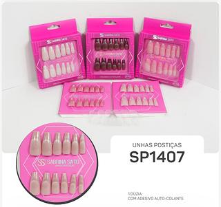 Unhas Postiças c/12pçs Sabrina Sato