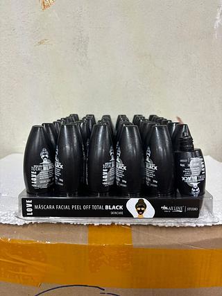 Máscara Facial Peel Off Total Black /48pçs MaxLove