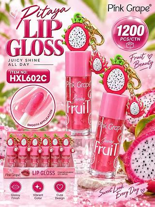 Lip gloss Pitaya /24pcs Pink grape