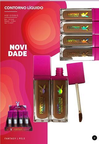 Contorno liquido c/24pcs PLAY BOY