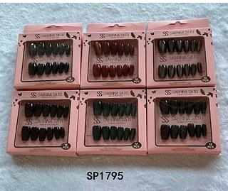 Unha postica em pvc c/12pcs SABRINA SATO