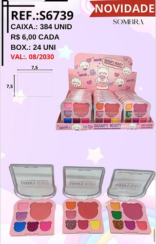 Paleta de Sombra /24pcs Sarah’s beauty