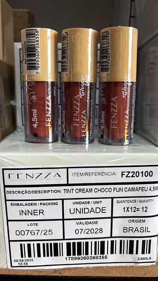 Tint Cream Choco Fun c/12pçs Fenzza