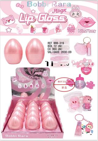 Lip Gloss Mágico c/12pçs Bobbi Rara