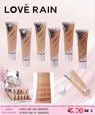 Base liquido c/36pcs LOVE RAIN