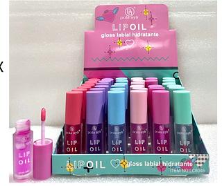 Lip Oil gloss labial hidratante/36UNID Pola Ayr (LC8046)