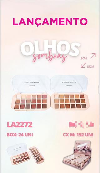 Paleta de Sombras c/24pçs Labranche