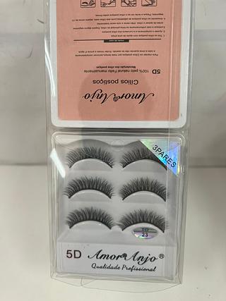 Cilios Postiços AmoreAnjo 3pares/ DZ (3A-23)