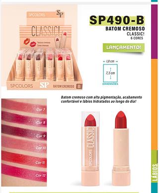 Batom cremoso cor-b /36pcs SP-colors
