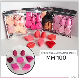 Kit Esponja para Maquiagem c/12pçs Mandala