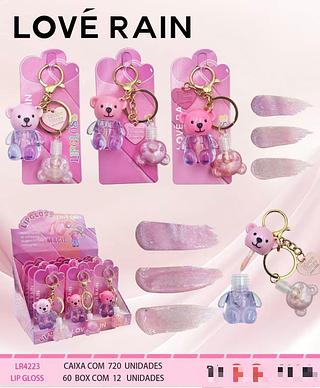 Lip gloss /12pcs Love Rain