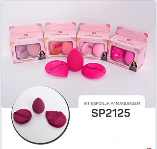 Kit Esponja para maquiagem C/12pcs Sabrina sato