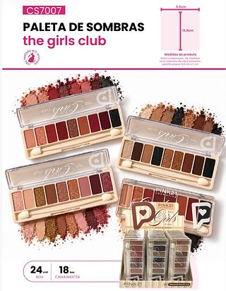 Paleta de sombras C/24pcs PINK 21