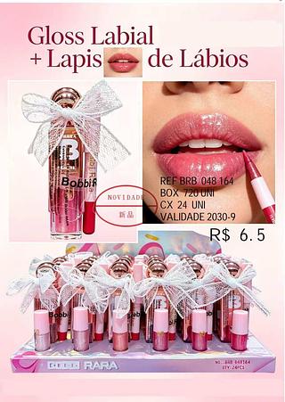 Lip gloss /24pcs Bobbi Rara