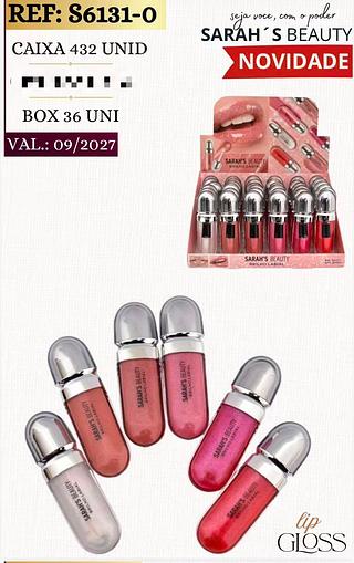 Lip gloss /36pcs SARAHS BEAUTY