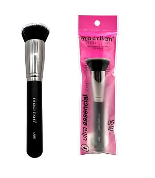 Pincel kabuki reto linha Ultra essencial/ dz (U05) Macrilan