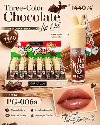 Lip gloss chocolate /24pcs