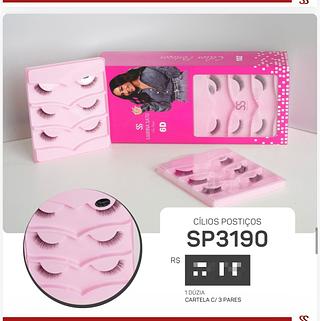 Cilios posticos 3pares /12pcs Sabrina Sato