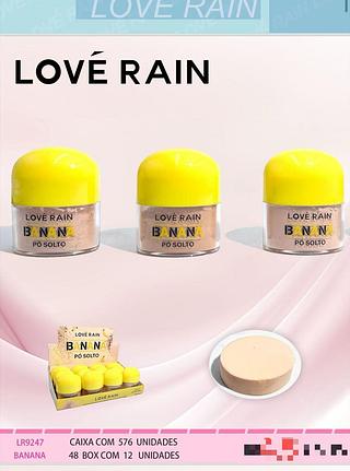 Pó Banana Solto c/12pçs Love Rain
